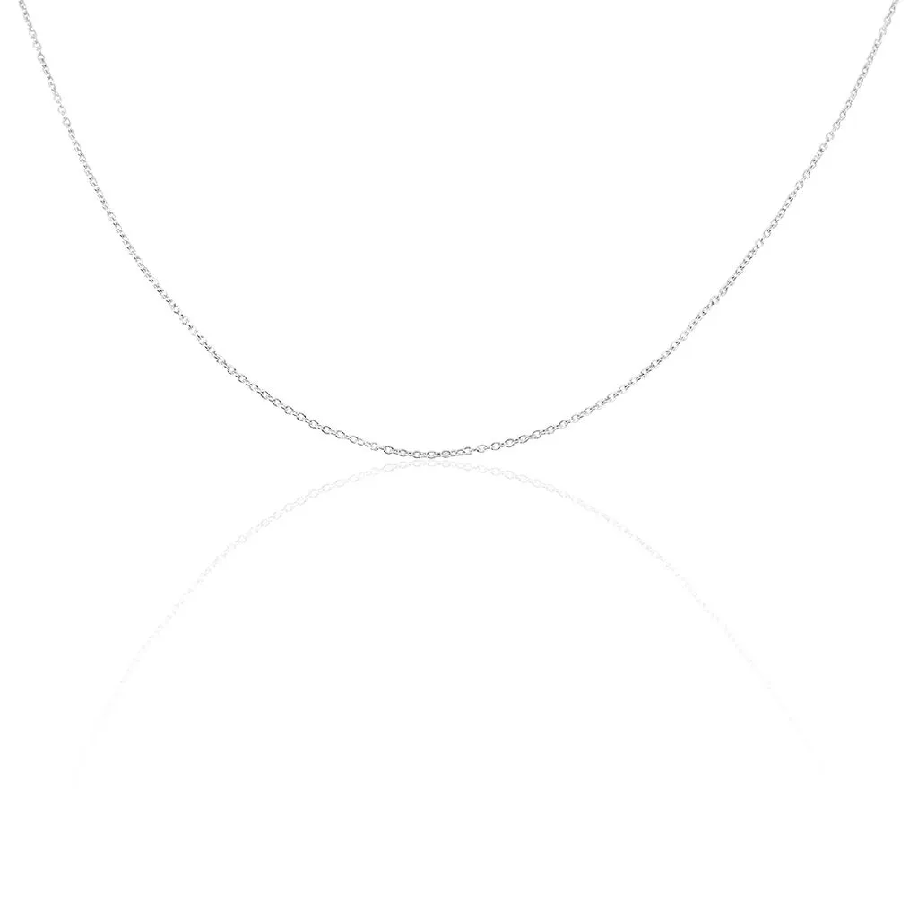Histoire D'Or Chaîne Ilan Maille Forçat Ronde Or Blanc 4 Histoire D'Or Chaîne Ilan Maille Forçat Ronde Or Blanc – Image 2