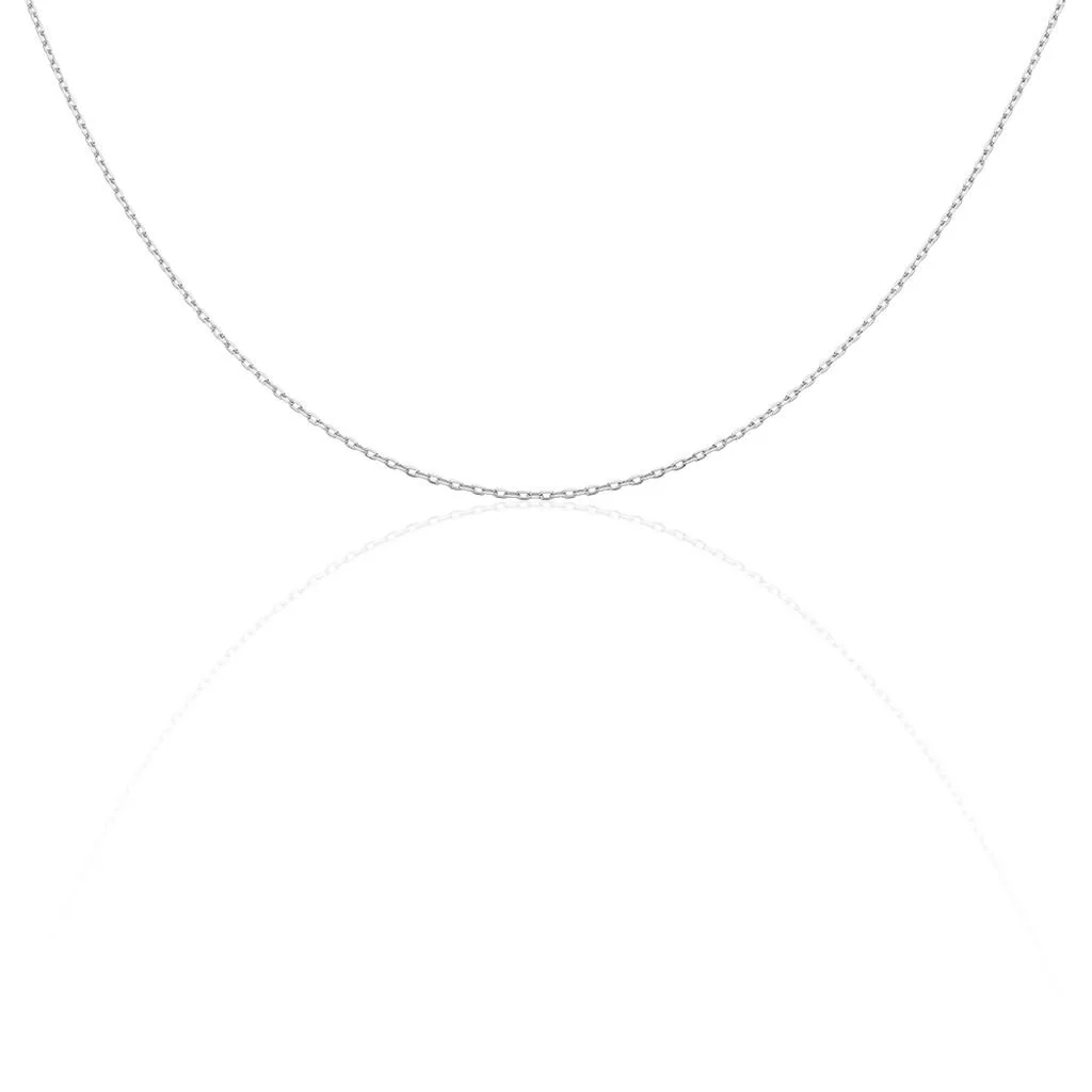 Histoire D'Or Chaîne Igoa Maille Forçat Diamantee Or Blanc 4 Histoire D'Or Chaîne Igoa Maille Forçat Diamantee Or Blanc – Image 2
