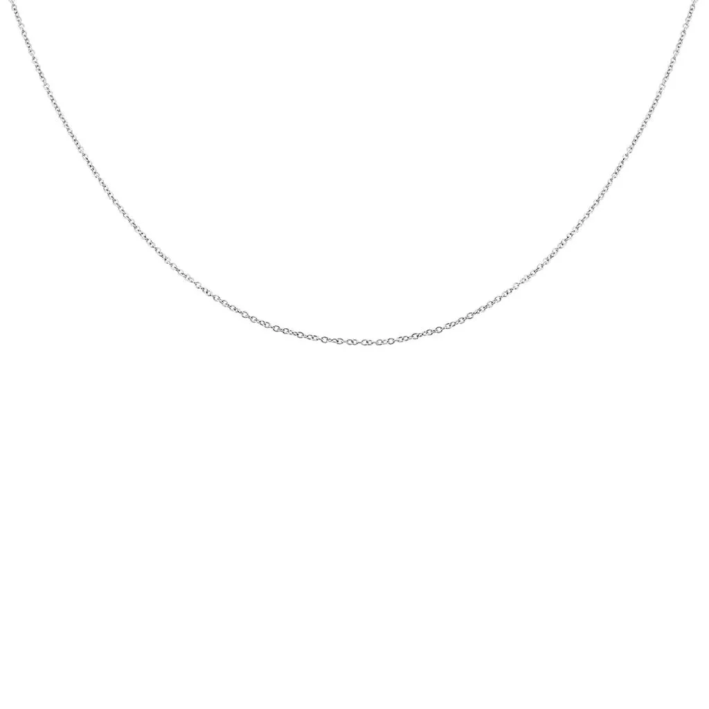 Histoire D'Or Chaîne Ilan Maille Forçat Ronde Or Blanc 4 Histoire D'Or Chaîne Ilan Maille Forçat Ronde Or Blanc – Image 2