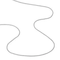 Histoire D'Or Chaîne Maille Gourmette Or Blanc -Boucles d'oreilles Bracelet Soldes B3CMBW0320 view2