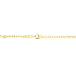 Histoire D'Or Chaîne Igoa Maille Forçat Diamantee Or Jaune -Boucles d'oreilles Bracelet Soldes B3CMJW0705 view3 1