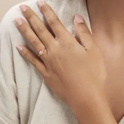 Histoire D'Or Bague Syna Fleur Or Jaune -Boucles d'oreilles Bracelet Soldes B3DEJWS003 model0