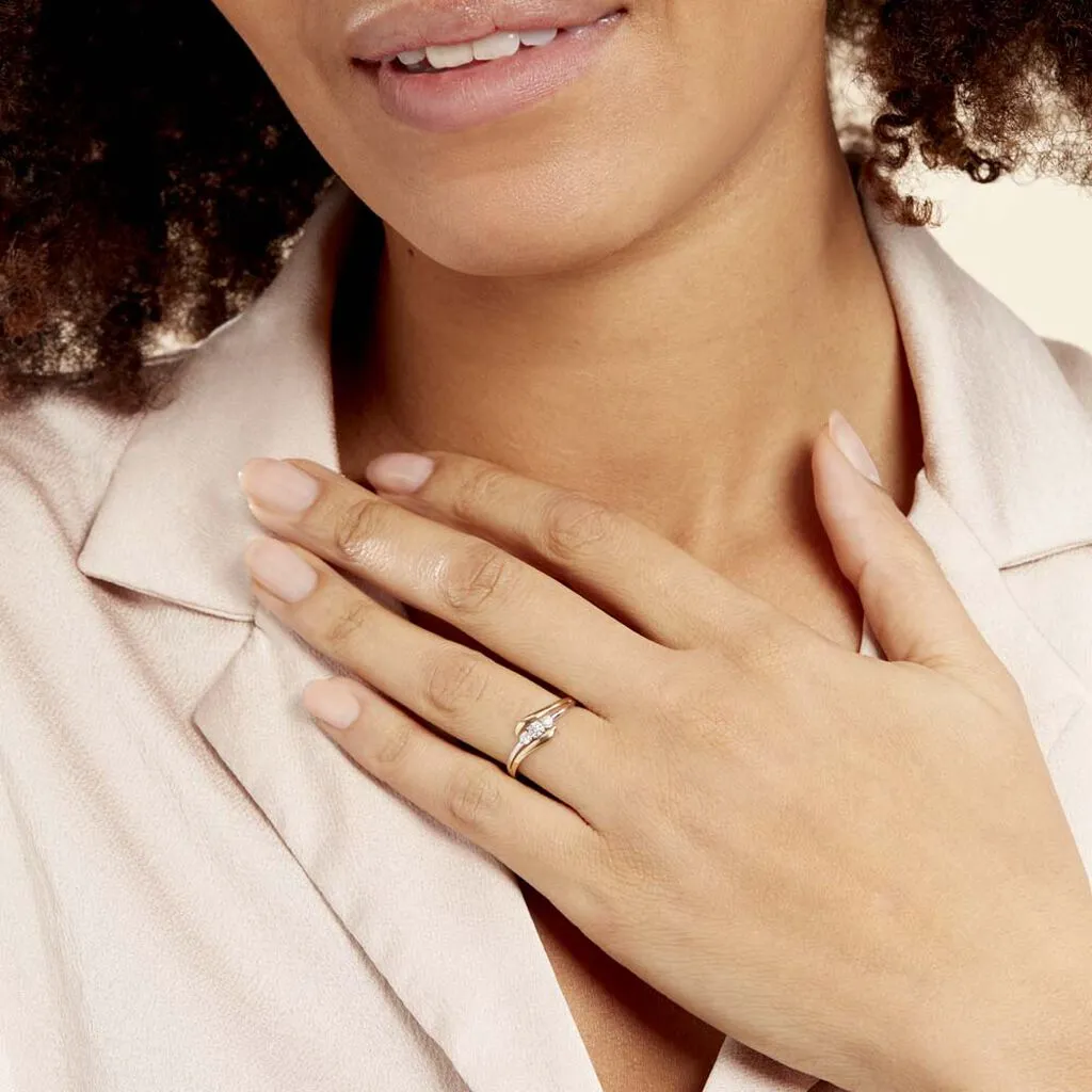 Histoire D'Or Bague Mayline Or Bicolore Diamant 7 Histoire D'Or Bague Mayline Or Bicolore Diamant – Image 5