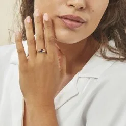 Histoire D'Or Bague Sylvene Or Bicolore Saphir -Boucles d'oreilles Bracelet Soldes B3DF2SB600 model0