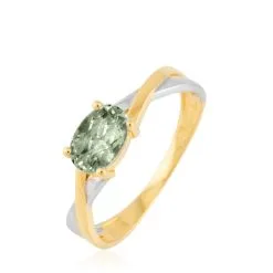 Histoire D'Or Bague Emeline Or Bicolore Amethyste