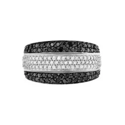 Histoire D'Or Bague Cihan Or Blanc Diamant -Boucles d'oreilles Bracelet Soldes B3DFBDD083 view1