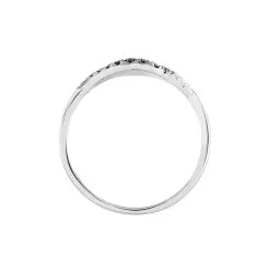 Histoire D'Or Bague Sculptural Or Blanc Diamant -Boucles d'oreilles Bracelet Soldes B3DFBDD103 view2