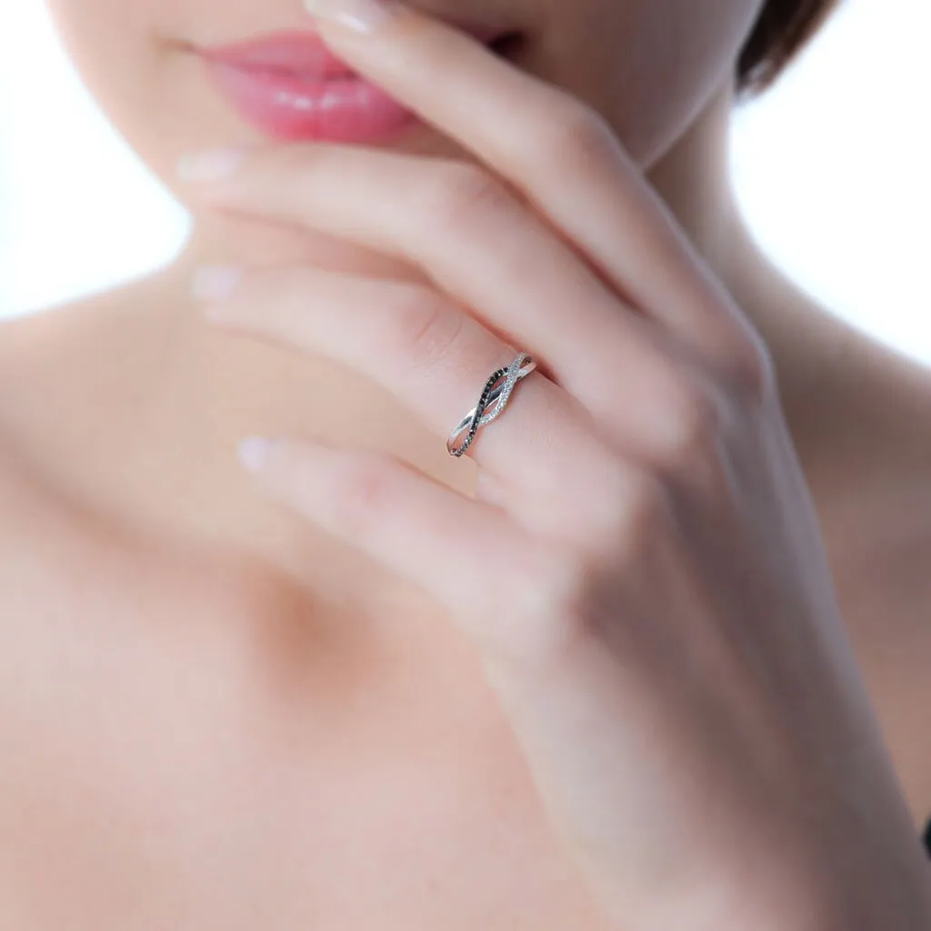 Histoire D'Or Bague Naciye Or Blanc Diamant 5 Histoire D'Or Bague Naciye Or Blanc Diamant – Image 3