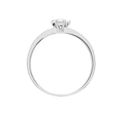 Histoire D'Or Bague Magnolia Or Blanc Diamant -Boucles d'oreilles Bracelet Soldes B3DFBDW056 view2