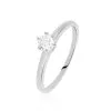 Histoire D'Or Bague Solitaire Natalia Or Blanc Diamant