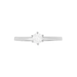 Histoire D'Or Bague Solitaire Natalia Or Blanc Diamant -Boucles d'oreilles Bracelet Soldes B3DFBDW06M view1