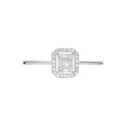 Histoire D'Or Bague Natacha Or Blanc Diamant -Boucles d'oreilles Bracelet Soldes B3DFBDW2GN view1