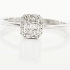 Histoire D'Or Bague Natacha Or Blanc Diamant -Boucles d'oreilles Bracelet Soldes B3DFBDW2GN view3