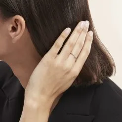 Histoire D'Or Bague Or Blanc Aatto Diamants -Boucles d'oreilles Bracelet Soldes B3DFBDW4CM model0