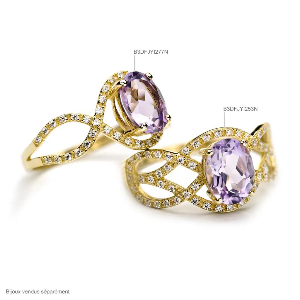 Histoire D'Or Bague Tina Or Blanc Emeraude Et Diamant 5 Histoire D'Or Bague Tina Or Blanc Emeraude Et Diamant – Image 3