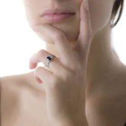 Histoire D'Or Bague Candice Or Blanc Quartz 9 Histoire D'Or Bague Candice Or Blanc Quartz -Boucles d'oreilles Bracelet Soldes B3DFBQM267 model0