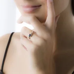 Histoire D'Or Bague Camilia Or Blanc Quartz -Boucles d'oreilles Bracelet Soldes B3DFBQM270 model0