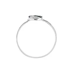 Histoire D'Or Bague Valy Or Blanc Saphir -Boucles d'oreilles Bracelet Soldes B3DFBSB029 view2