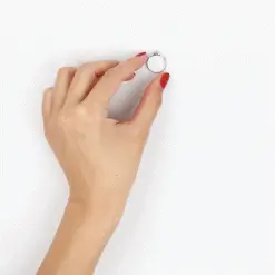 Histoire D'Or Bague Candice Or Blanc Topaze 13 Histoire D'Or Bague Candice Or Blanc Topaze -Boucles d'oreilles Bracelet Soldes B3DFBTB021 view4