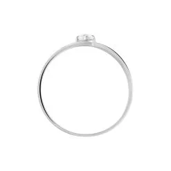 Histoire D'Or Bague Chamirame Or Blanc Oxyde De Zirconium -Boucles d'oreilles Bracelet Soldes B3DFBZW02D view2