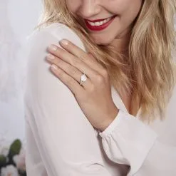 Histoire D'Or Bague Or Blanc Mirel Oxyde -Boucles d'oreilles Bracelet Soldes B3DFBZW0M1 model0