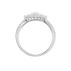 Histoire D'Or Bague Or Blanc Mirel Oxyde -Boucles d'oreilles Bracelet Soldes B3DFBZW0M1 view2