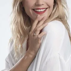 Histoire D'Or Bague Jennifere Or Blanc Oxyde -Boucles d'oreilles Bracelet Soldes B3DFBZW0OD model0