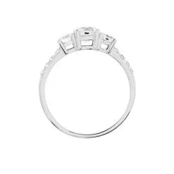 Histoire D'Or Bague Jennifere Or Blanc Oxyde -Boucles d'oreilles Bracelet Soldes B3DFBZW0OD view2