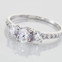 Histoire D'Or Bague Jennifere Or Blanc Oxyde -Boucles d'oreilles Bracelet Soldes B3DFBZW0OD view3