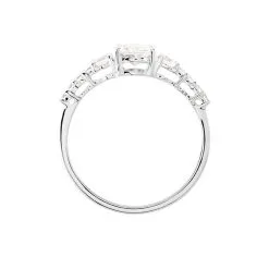 Histoire D'Or Bague Or Blanc Peadar Oxyde De Zirconium -Boucles d'oreilles Bracelet Soldes B3DFBZW0QE view2