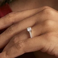 Histoire D'Or Bague Manon Or Blanc Oxyde De Zirconium -Boucles d'oreilles Bracelet Soldes B3DFBZW271 model1