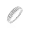 Histoire D'Or Bague Morjana Or Blanc Oxyde De Zirconium -Boucles d'oreilles Bracelet Soldes B3DFBZW358 master
