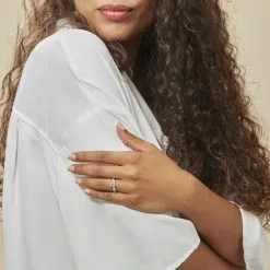 Histoire D'Or Bague Solitaire Messine Or Blanc Oxyde De Zirconium 12 Histoire D'Or Bague Solitaire Messine Or Blanc Oxyde De Zirconium -Boucles d'oreilles Bracelet Soldes B3DFBZW585 model0