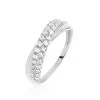 Histoire D'Or Bague Aglae Or Blanc Oxyde De Zirconium 2 Histoire D'Or Bague Aglae Or Blanc Oxyde De Zirconium -Boucles d'oreilles Bracelet Soldes B3DFBZW602 master