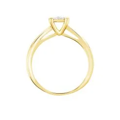 Histoire D'Or Bague Solitaire Grace Or Jaune Diamant -Boucles d'oreilles Bracelet Soldes B3DFJDW01B view2