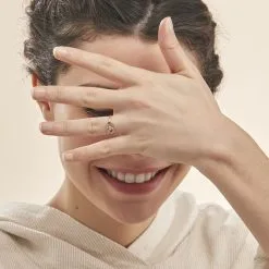 Histoire D'Or Bague Wydad Or Jaune Diamant -Boucles d'oreilles Bracelet Soldes B3DFJDW0B0 model0