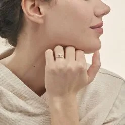 Histoire D'Or Bague Wydad Or Jaune Diamant -Boucles d'oreilles Bracelet Soldes B3DFJDW0B0 model1