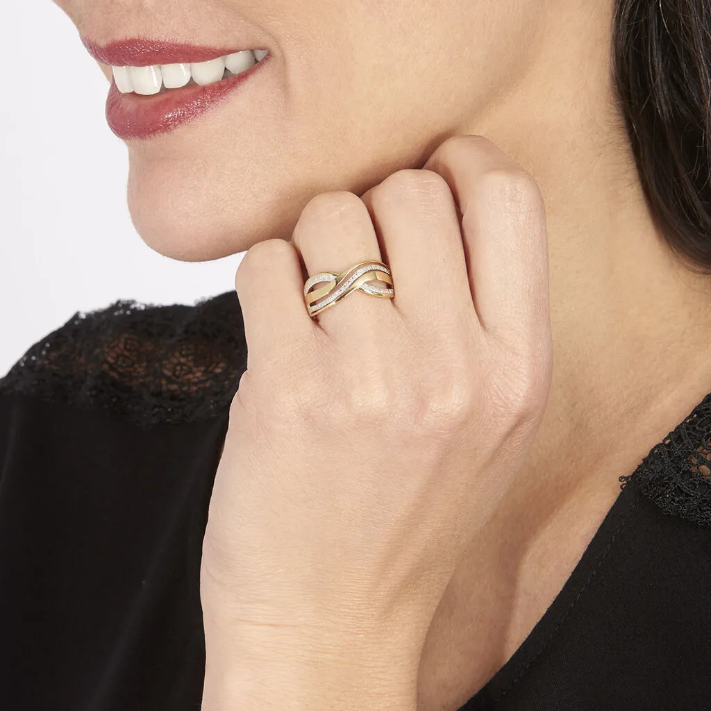 Histoire D'Or Bague Callistine Or Jaune Diamant 7 Histoire D'Or Bague Callistine Or Jaune Diamant – Image 5