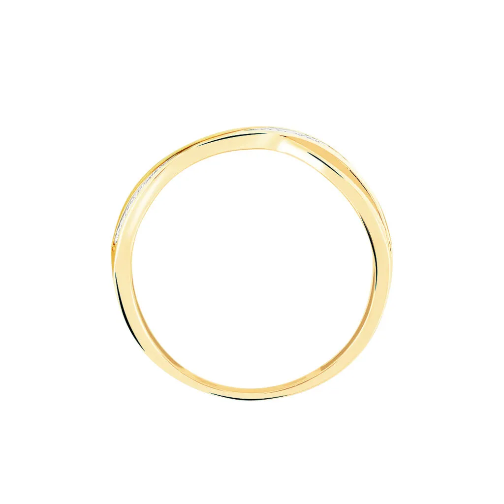 Histoire D'Or Bague Callistine Or Jaune Diamant 5 Histoire D'Or Bague Callistine Or Jaune Diamant – Image 3