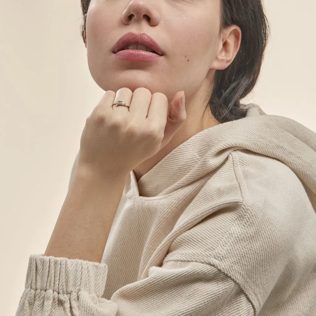 Histoire D'Or Bague Melia Or Jaune Diamant 7 Histoire D'Or Bague Melia Or Jaune Diamant – Image 5