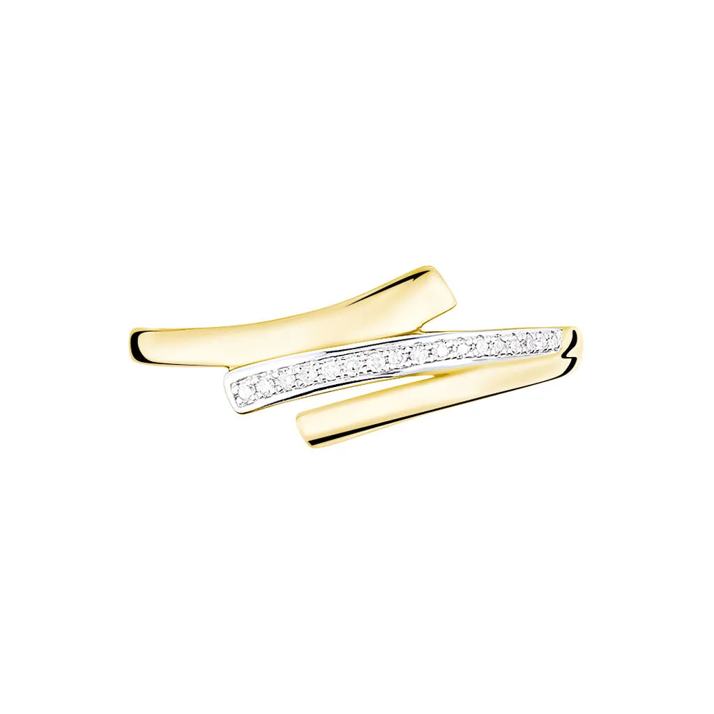 Histoire D'Or Bague Melia Or Jaune Diamant 4 Histoire D'Or Bague Melia Or Jaune Diamant – Image 2