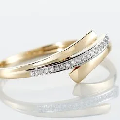 Histoire D'Or Bague Melia Or Jaune Diamant 11 Histoire D'Or Bague Melia Or Jaune Diamant -Boucles d'oreilles Bracelet Soldes B3DFJDW0R2 view3