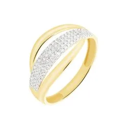 Histoire D'Or Bague Xenia Or Jaune Diamant