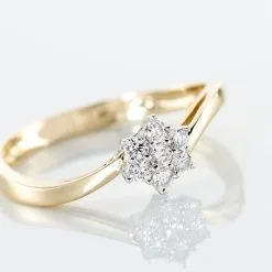 Histoire D'Or Bague Solitaire Cassiope Or Jaune Diamant -Boucles d'oreilles Bracelet Soldes B3DFJDW0YL view3