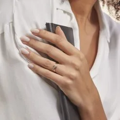 Histoire D'Or Bague Nermine Or Jaune Diamant -Boucles d'oreilles Bracelet Soldes B3DFJDW135 model0