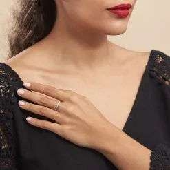 Histoire D'Or Bague Solena Or Jaune Diamant -Boucles d'oreilles Bracelet Soldes B3DFJDW140 model0