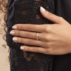 Histoire D'Or Bague Solena Or Jaune Diamant -Boucles d'oreilles Bracelet Soldes B3DFJDW140 model1