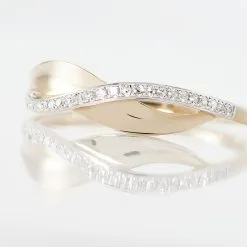 Histoire D'Or Bague Camelia Or Jaune Diamant -Boucles d'oreilles Bracelet Soldes B3DFJDW17I view3