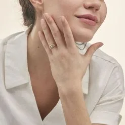 Histoire D'Or Bague Grasiella Or Jaune Diamant -Boucles d'oreilles Bracelet Soldes B3DFJDW18U model0