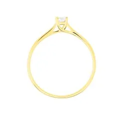 Histoire D'Or Bague Solitaire Victoria Or Jaune Diamant -Boucles d'oreilles Bracelet Soldes B3DFJDW1P8 view2